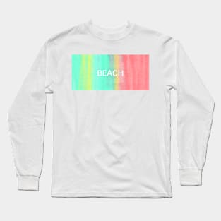 Beach Long Sleeve T-Shirt